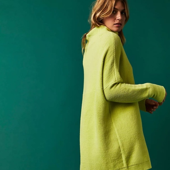 Free People Tops - BNWT! Free People Ottoman Tunic in Celery Green